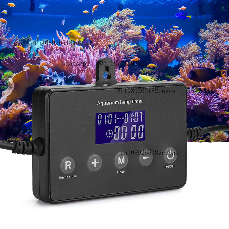 Marine Aquarium Timing - ตัวตั้งเวลาสำหรับตู้ปลา ตัวควบคุมไฟ LED สำหรับตู้ปลาทะเล ตัวปรับแสงไฟ ตัวควบคุมแสงพระอาทิตย์ขึ้นและตก