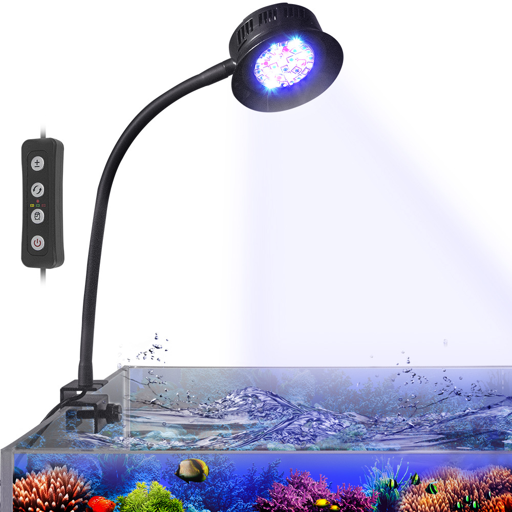 Marine Aquarium Timing - 30W Aquarium LED Reef Light หรี่แสงได้