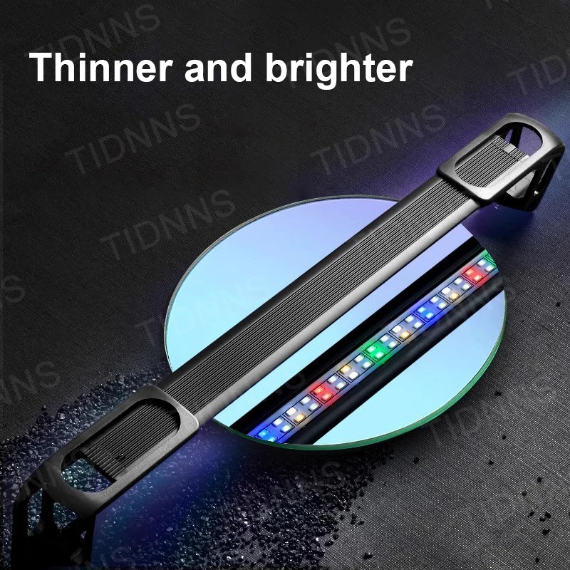 Marine Aquarium Led - พิพิธภัณฑ์สัตว์น้ําไฟ LED พืชเติบโตแสงขยายคลิปกันน้ําบนโคมไฟสําหรับถังปลา 12-75 ซม.พร้อมฟังก์ชั่นหน่วยความจํา