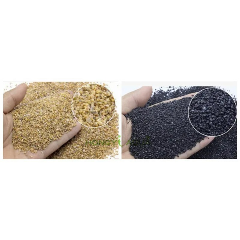 Aquarium Marine Sand - การตกแต่งตู้ปลา300กรัมถังปลาทรายด้านล่างสีทองและสีทองสำหรับตกแต่งตู้ปลา
