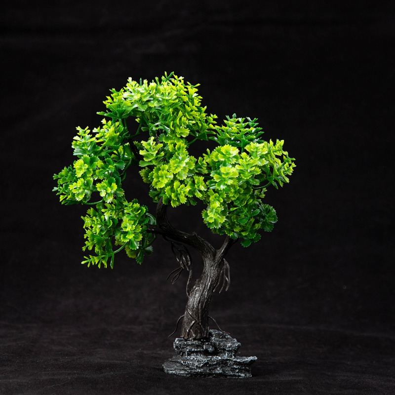 จําลองใหม่ MOSS Tree ตกแต่งถัง - Aquarium Marine Sand บทวิจารณ์และราคา