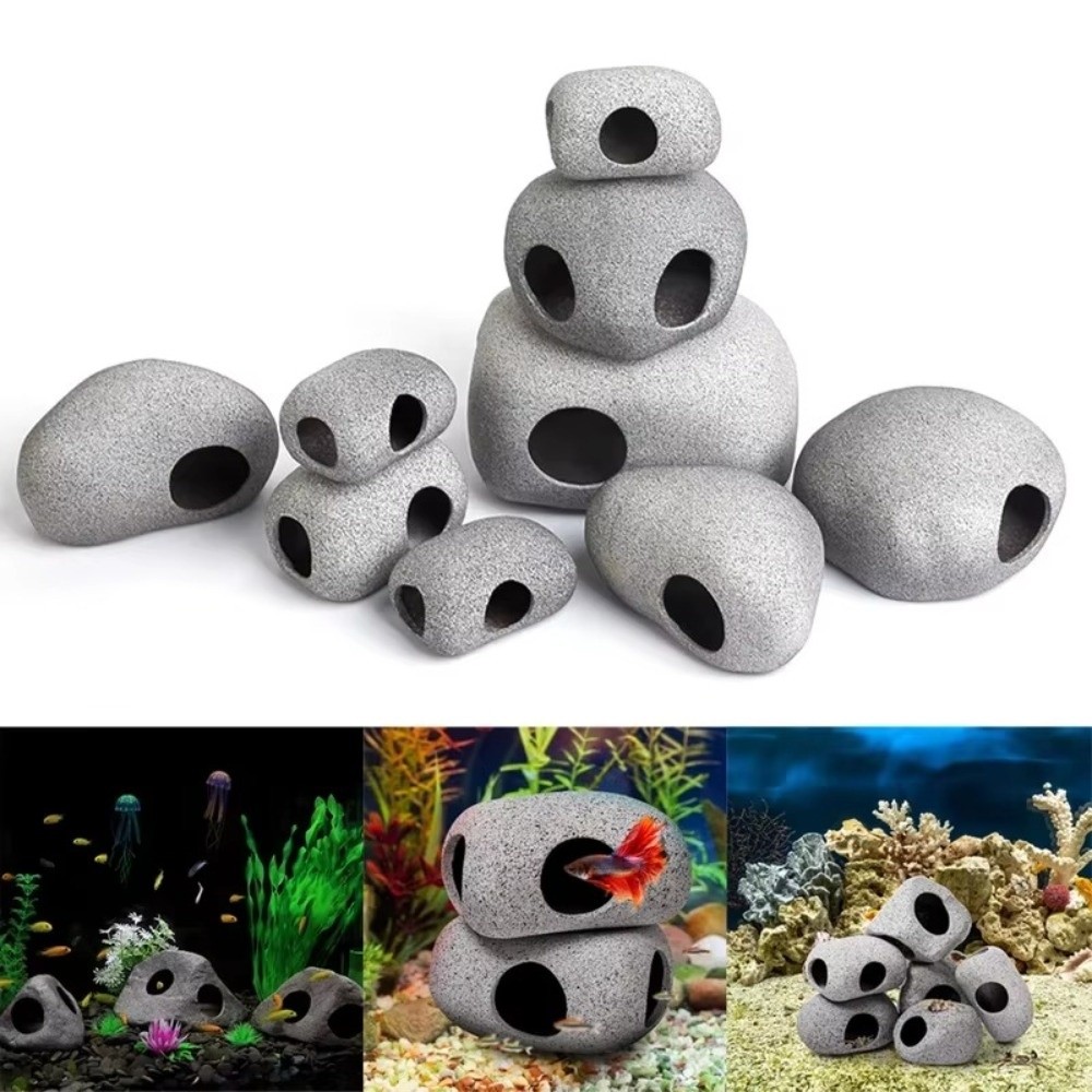 หินตกแต่งตู้ปลาสีม่วง ดีไซน์เห - Aquarium Marine Sand บทวิจารณ์และราคา