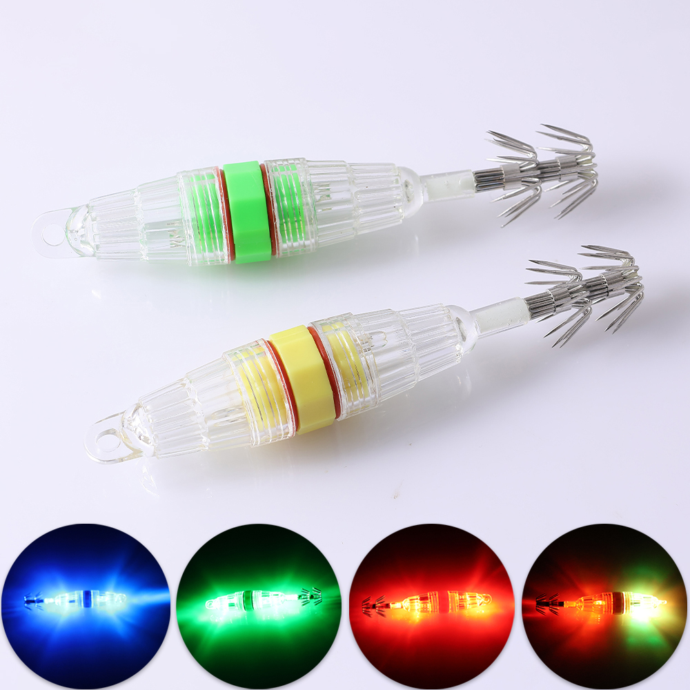 ตะขอปลาหมึกแบบมีไฟ LED 1 ชิ้น, - Marine Aquarium Led บทวิจารณ์และราคา