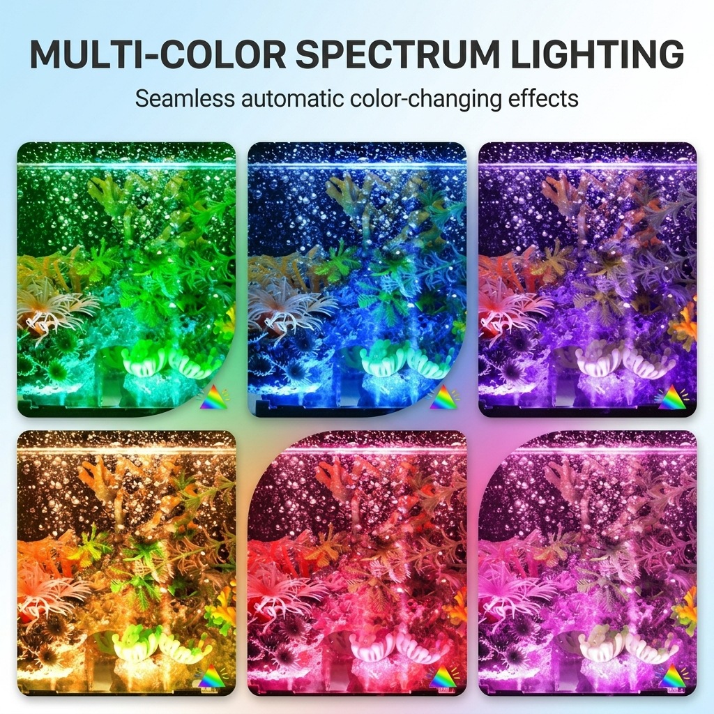 ไฟ LED USB สำหรับตู้ปลา พร้อมฟ - Marine Aquarium Led บทวิจารณ์และราคา