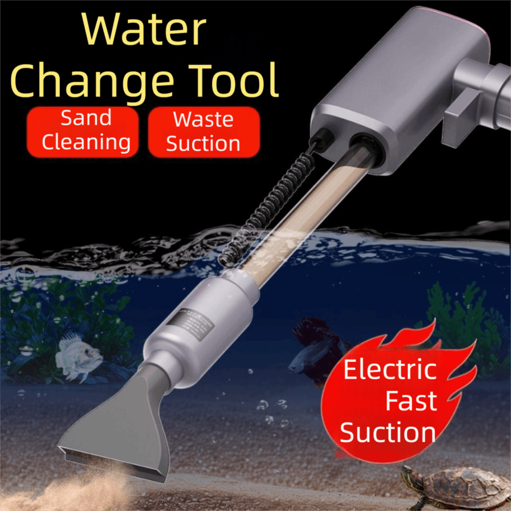 เครื่องดูดฝุ่นในตู้ปลาอัตโนมัต - Aquarium Marine Sand บทวิจารณ์และราคา